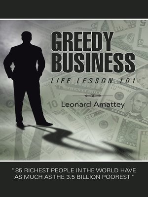 cover image of Greedy Business